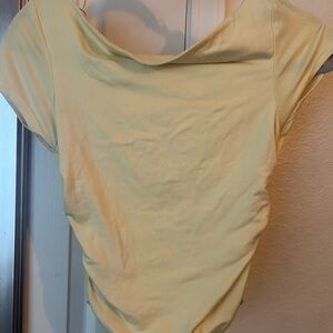 Elegant Yellow Women's Top